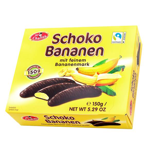 SIR SCHOKO BANANEN 150G.