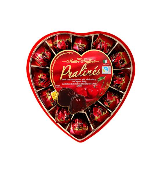 MAITRE BOMBONIERKA SERCE WIŚNIE 140G 