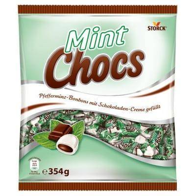 STORCK MINT CHOCS CUKIERKI Z NADZIENIEM 354 G