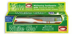 WHITE GLO PASTA DO ZĘBÓW HERBAL WHITE 150G