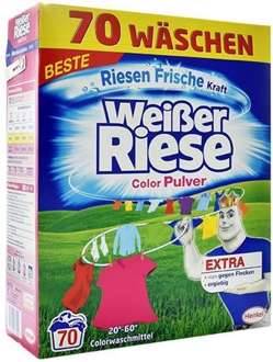WEISSER RIESE PROSZEK DO PRANIA KOLORU 70 PRAŃ