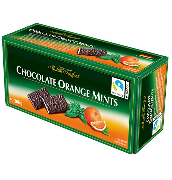 MAITRE ORANGE MINT SCHOCOLATE 200G