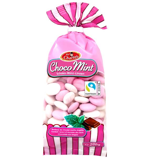 CHOCO MINT- DRAŻE MIĘTOWE 150G