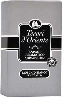 TESORI D'ORIENTE MYDŁO W KOSTCE 125 MUSCHIO BIANCO