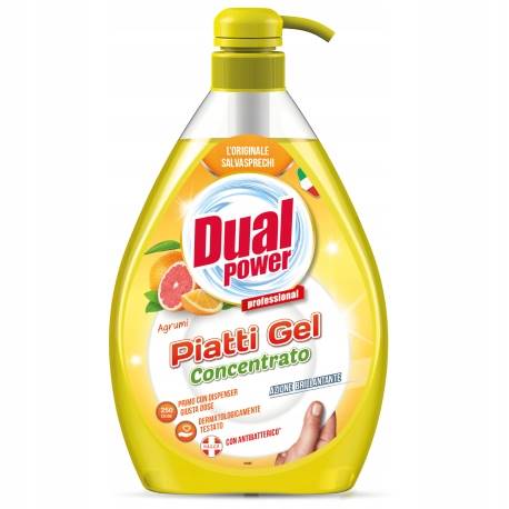 DUAL POWER AGRUMI- PŁYN DO NACZYŃ 1L