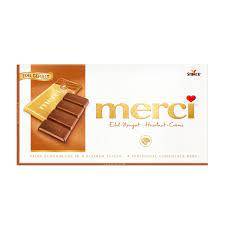 MERCI EDEL NUGAT HAZELNUT CZEKOLADA 100G