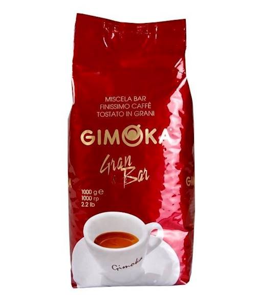 GIMOKA GRAN BAR ROSSO KAWA ZIARNISTA 1KG