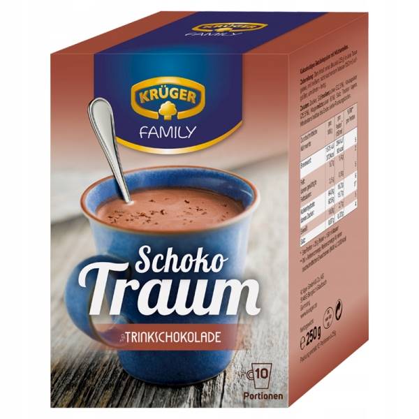 KRUGER SCHOKO TRAUM CZEKOLADA DO PICIA 10SZT