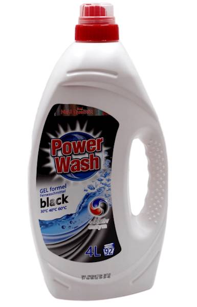 POWER WASH BLACK PŁYN DO PRANIA 4L 
