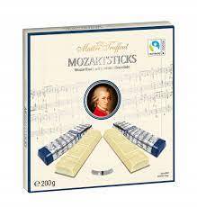 Batoniki Mozart z białą czekoladą 200g