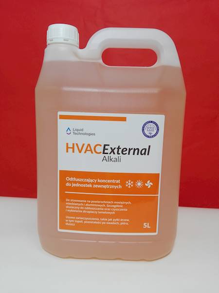 Środek czyszczący do klimatyzacji HVAC External Alkali 5 L