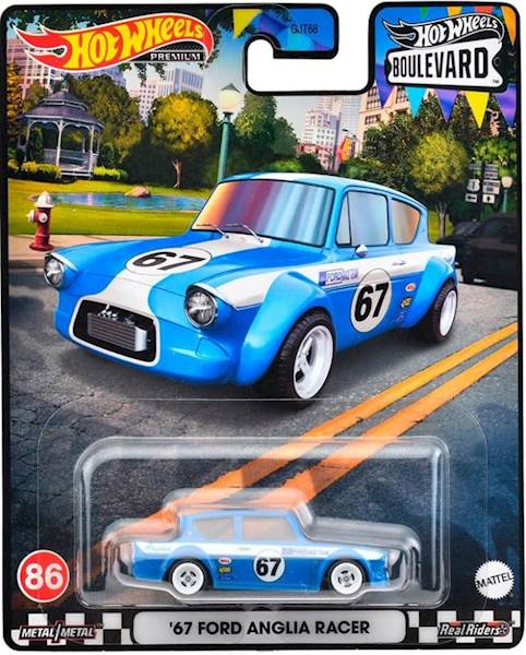 HOT WHEELS PREMIUM BOULEVARD '67 FORD ANGLIA RACER