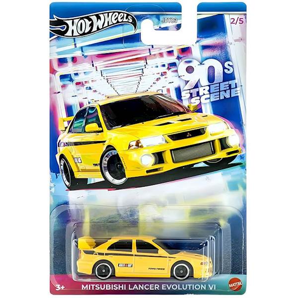 HOT WHEELS 90s STREET SCENE MITSUBISHI LANCER VI