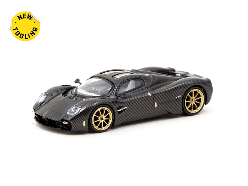 TARMAC WORKS 1:64  PAGANI UTOPIA CARBON FIBER