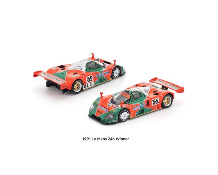 POP RACE 1:64 MAZDA 787B 2.6L WANKEL #55 LE MANS WINNER 1991