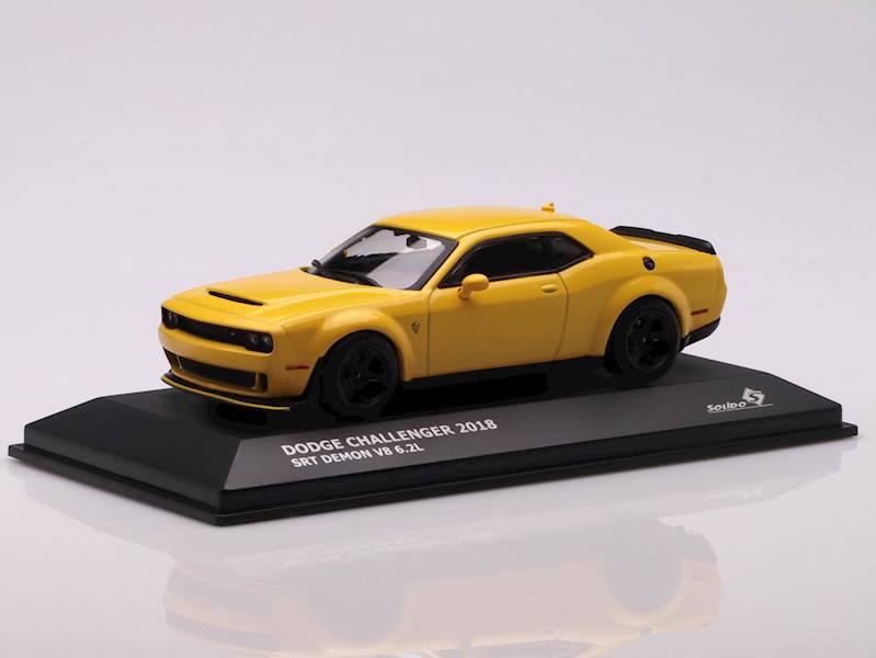 SOLIDO 1:43 DODGE CHALLENGER 2018 YELLOW