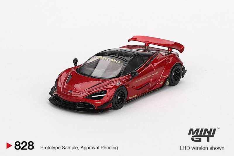 MINI GT 1:64 MCLAREN 720S LB WORKS GEN RED 2022