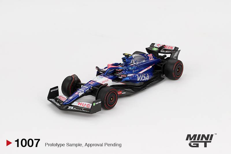 MINI GT 1:64 RB VCARB 01 #22 YUKI TSUNODA 2024 F1 2024 BAHRAIN GP