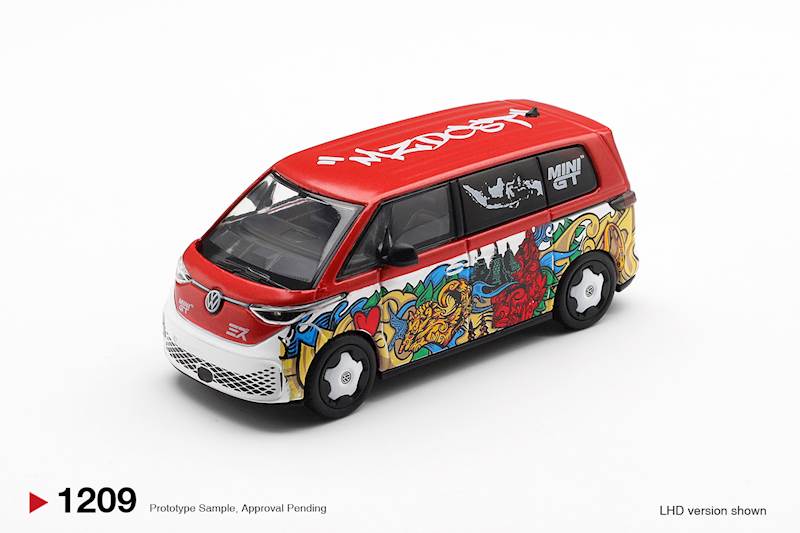 MINI GT 1:64 VOLKSWAGEN ID. BUZZ MIZU DESIGN 2025 MGT01209-L