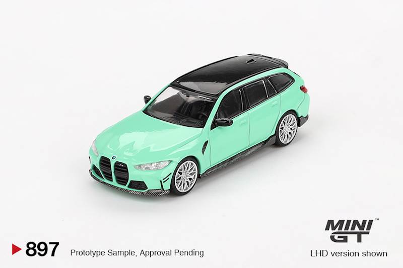 MINI GT 1:64 BMW M3 TOURING (G81) M PERFORMANCE MINT GREEN 2022