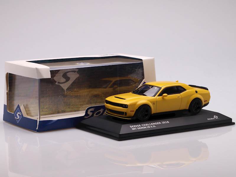 SOLIDO 1:43 DODGE CHALLENGER 2018 YELLOW