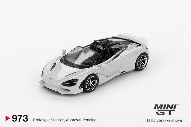 MINI GT 1:64 MCLAREN 750S SPIDER CIRRUS GREY 2024