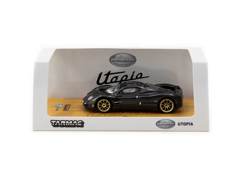 TARMAC WORKS 1:64  PAGANI UTOPIA CARBON FIBER