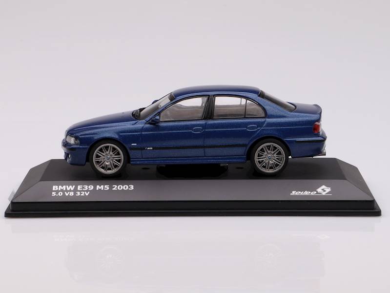 SOLIDO 1:43 BMW M5 E39 BLUE 2003