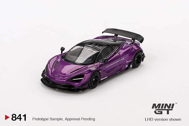 MINI GT 1:64 MCLAREN 720S LB WORKS PURPLE 2020
