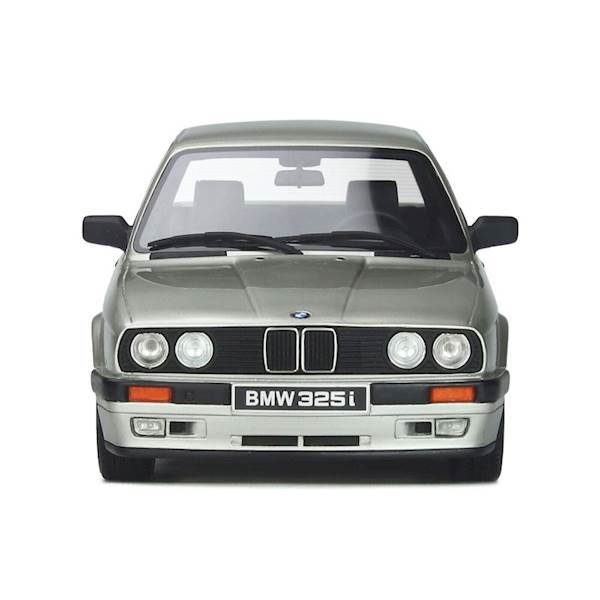 OTTO MOBILE 1:18 BMW E30 325I SEDAN STERLING SILVER METALLIC 1988