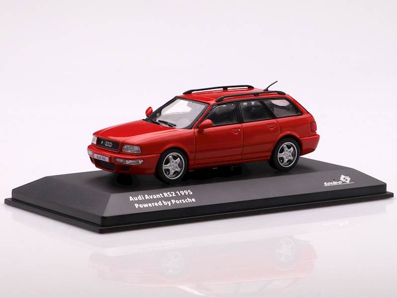 SOLIDO 1:43 AUDI AVANT RS2 1995 RED
