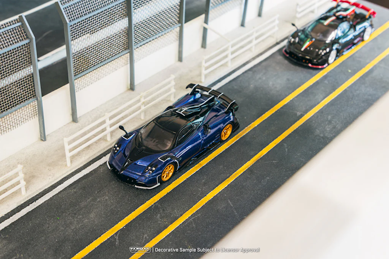 TARMAC WORKS 1:64  PAGANI IMOLA BLU ARGENTINA