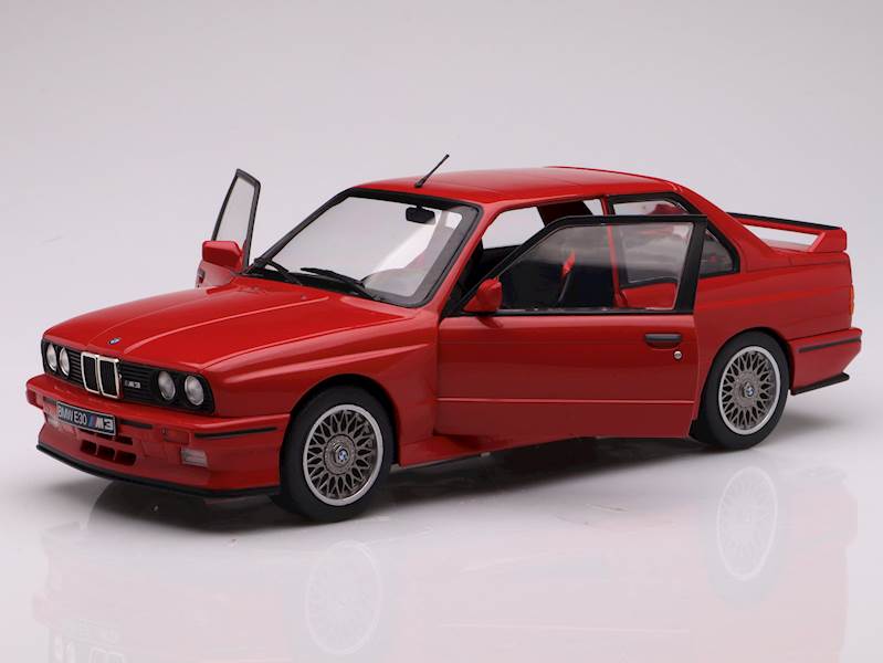 SOLIDO 1:18 BMW E30 M3 RED 1986