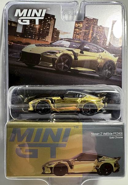 NISSAN Z400 VEILSIDE FFZ400 GOLD CHROME 2024 (BLISTER)