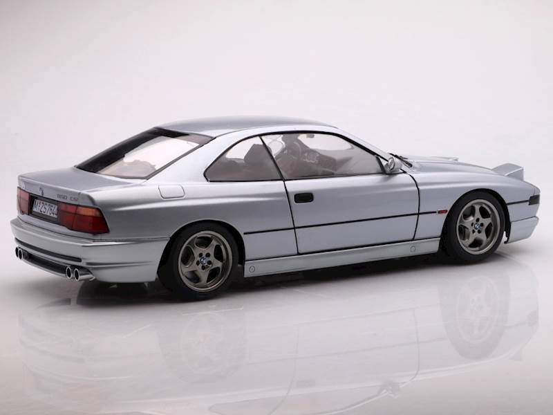 SOLIDO 1:18 BMW 850 CSI E31 SILVER 1992