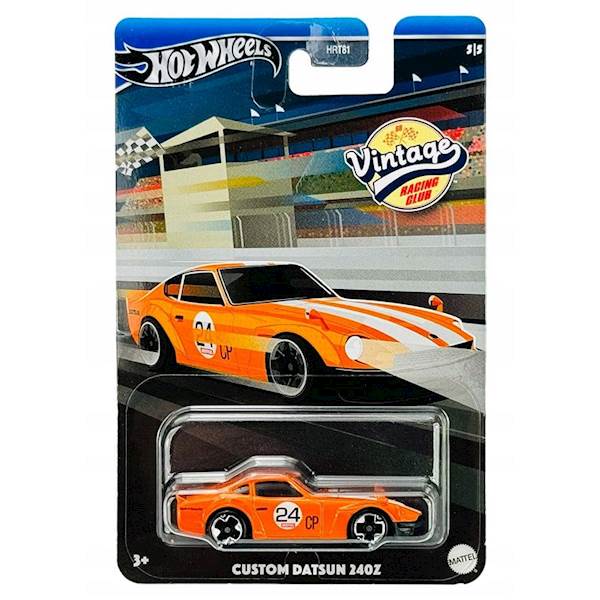 HOT WHEELS 1:64 VINTAGE RACING CLUB CUSTOM DATSUN 240Z 5/5