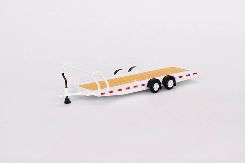 MINI GT 1:64 PRZYCZEPA LAWETA BIAŁA 2024