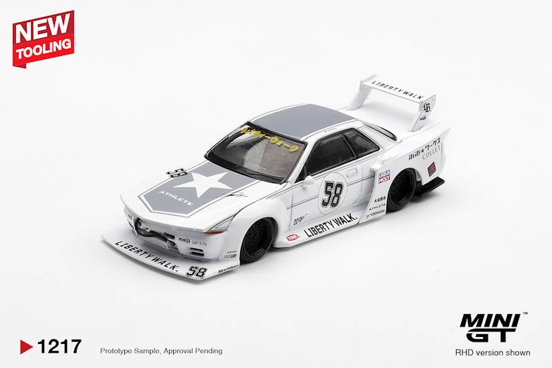 MINI GT 1:64 NISSAN GTR R32 LB-KAIDO WORKS TAS 2025 MGT01217-R