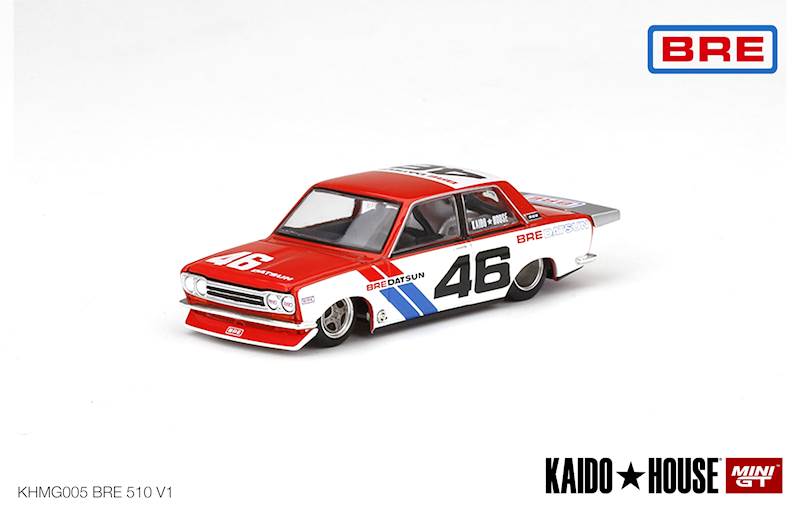 KAIDO HOUSE X MINI GT 1:64 DATSUN 510 PRO STREET BRE510 V1