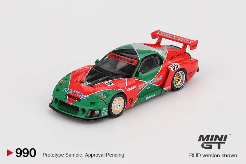 MINI GT 1:64 MAZDA RX7 (FD3S) LB-SUPER SILHOUETTE 787B TAS 2024