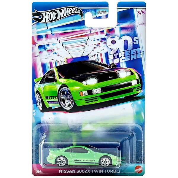 HOT WHEELS 90s STREET SCENE NISSAN 300ZX TWIN TURBO