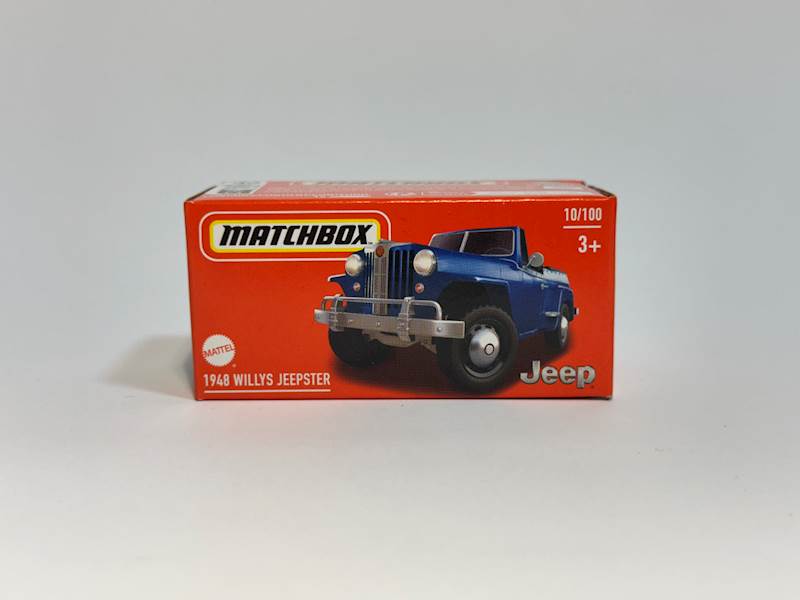 MATCHBOX 1:64 WILLYS JEEPSTER 1948