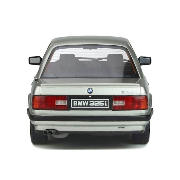 OTTO MOBILE 1:18 BMW E30 325I SEDAN STERLING SILVER METALLIC 1988