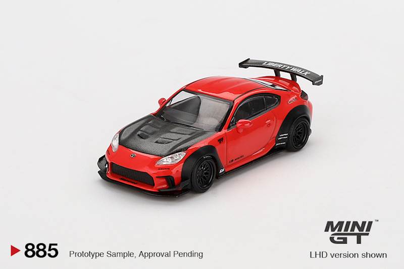 MINI GT 1:64 TOYOTA GR86 LB-NATION RED 2024