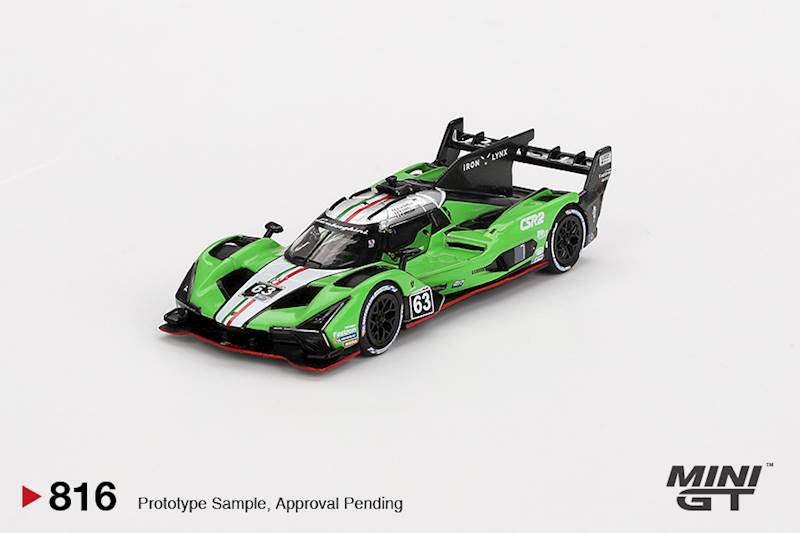 MINI GT 1:64 LAMBORGHINI SC63 #63 IRON LYNX SEBRING 12 HRS 2024