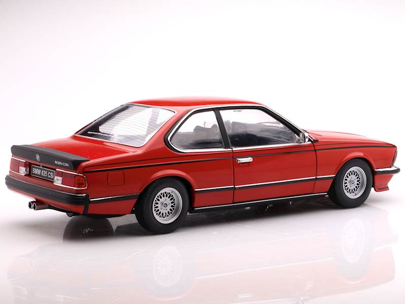 SOLIDO 1:18 BMW 635 CSI E24 RED 1984