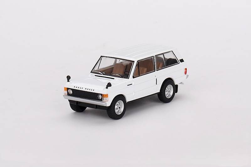 MINI GT 1:64 LAND ROVER RANGE ROVER DAVOS WHITE 1971