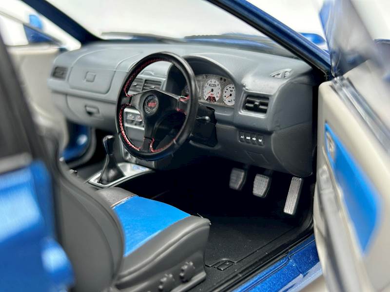 SOLIDO 1:18 NISSAN GT-R R34 STREETFIGHTER CALSONIC TRIBUTE 2000 BLUE