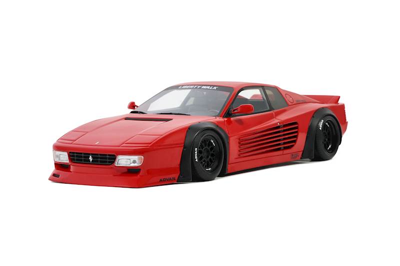 GT SPIRIT 1:18 FERRARI 512 TR ROSSO CORSA LB- WORKS 2022