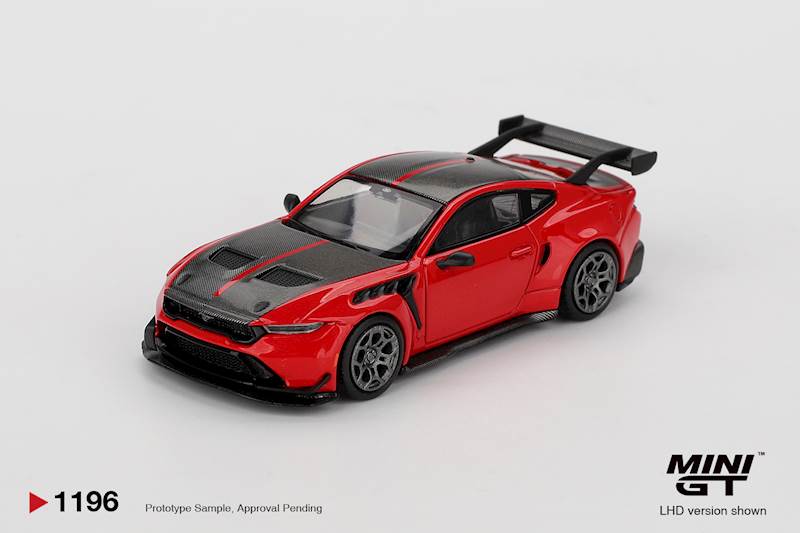 MINI GT 1:64 FORD MUSTANG GTD RACE RED 2025 MGT01196-L
